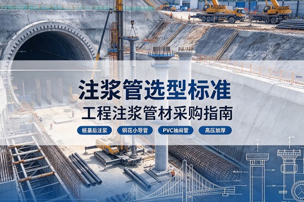 兰山注浆管选型标准